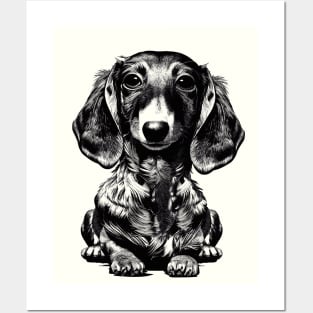 Dachshund, Wiener Dog Puppy, Doxie Mom Posters and Art